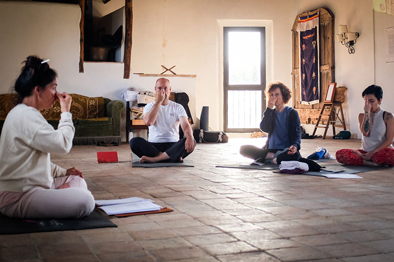 Borgo Rinscimento luglio 2021 - Scuola Ashtanga Yoga Roma